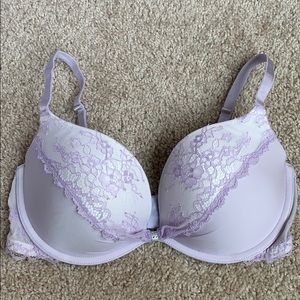 VS push-up demi lace bra